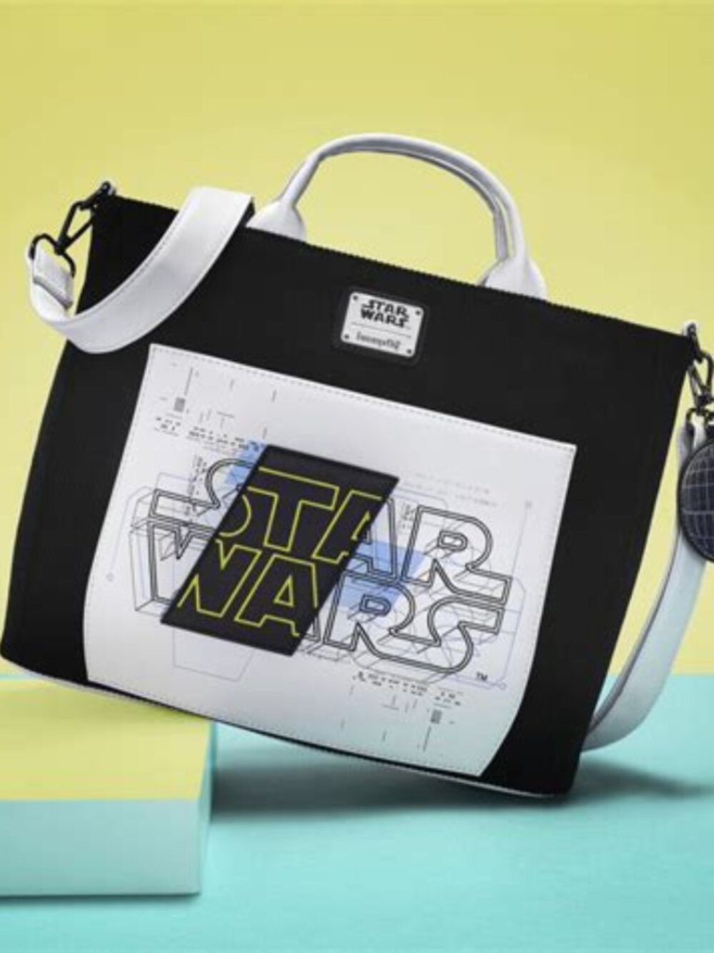 Loungefly Star Wars Power of the Force Convertible Tote Backpack NWT